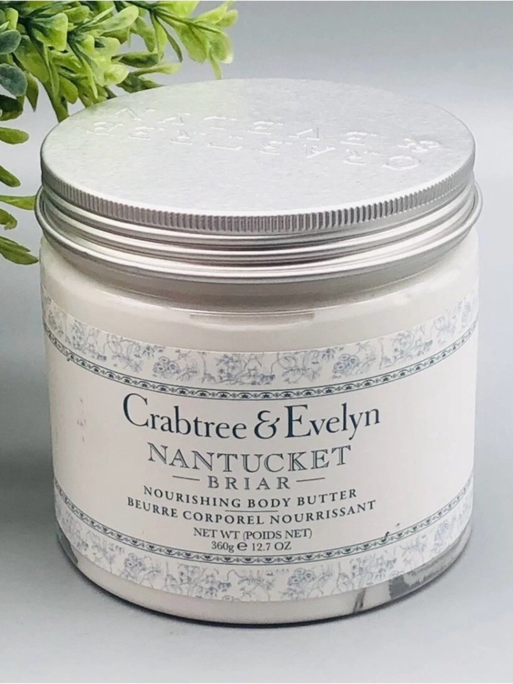 2X Crabtree & Evelyn NANTUCKET BRIAR Nourishing Body Butter NEW! 12.7 oz - Picture 4 of 4